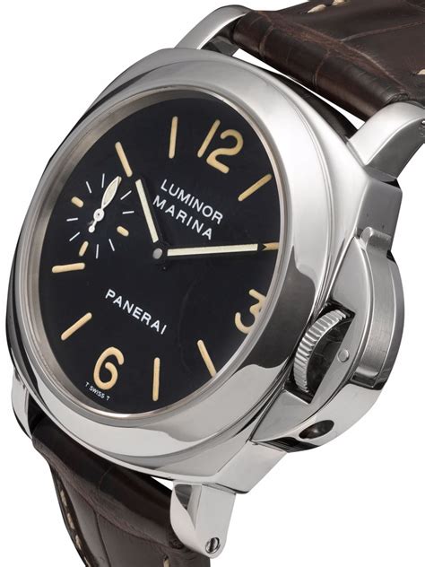 panerai luninor marina|pre owned panerai luminor marina.